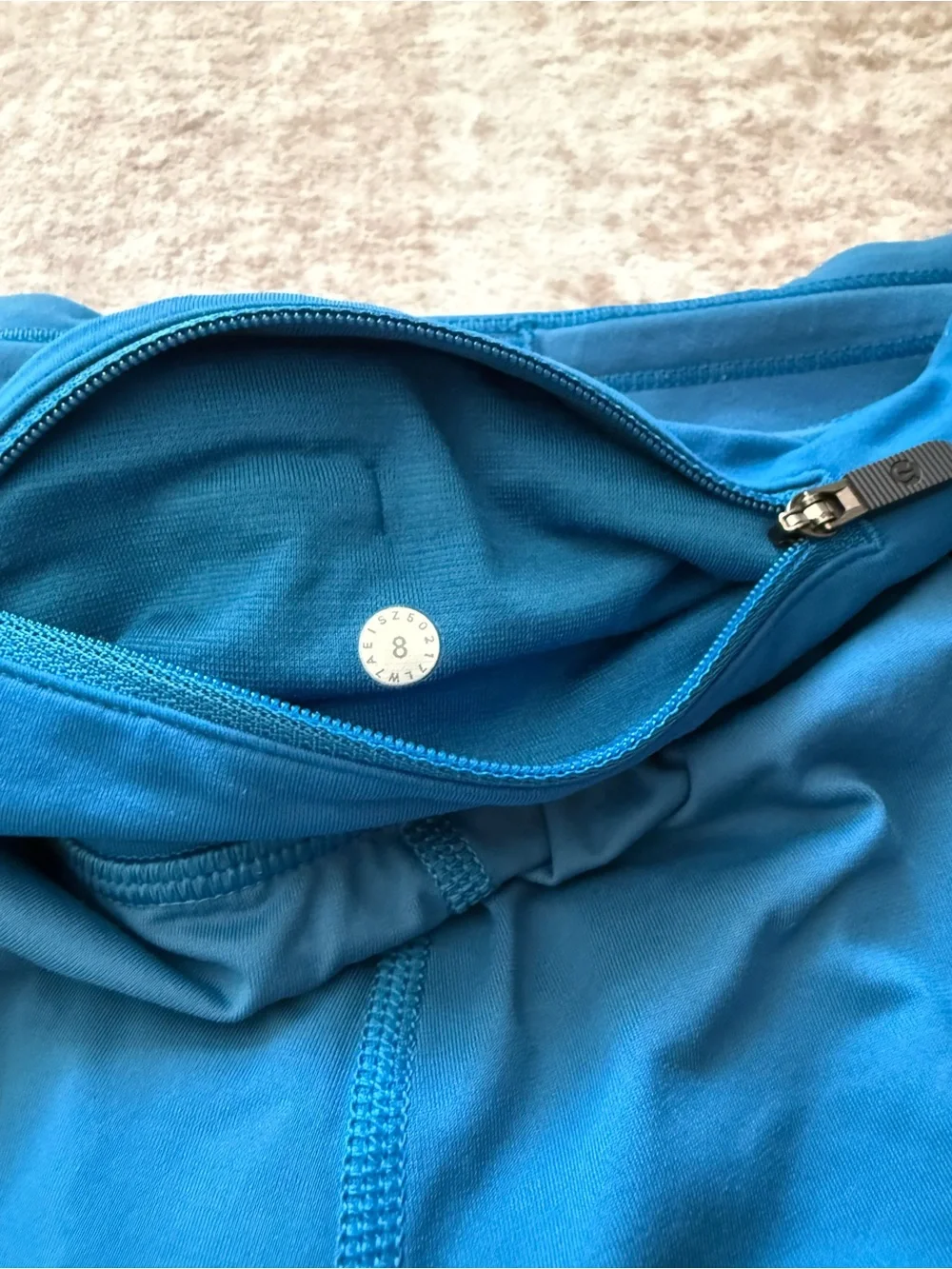 Lululemon Blue LR Running Shorts